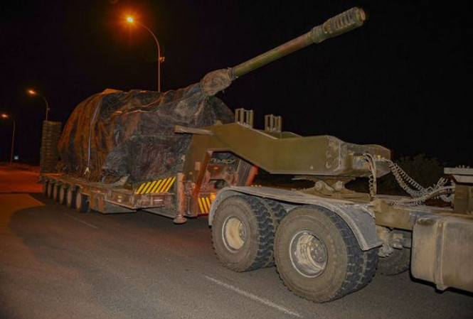 Kilis-Suriye sınırına askeri sevkiyat - Resim : 1