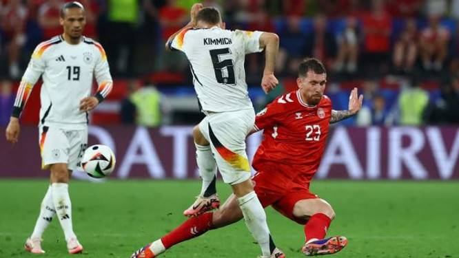 EURO 2024'te Almanya, Danimarka'yı yenerek çeyrek finale çıktı - Resim : 1