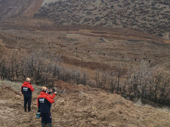 Erzincan'da kayıp madenciler böyle aranıyor - Resim : 1