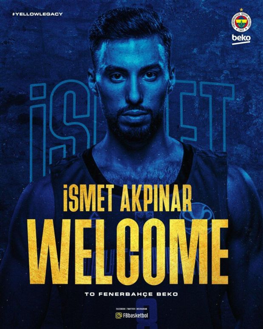 İsmet Akpınar resmen Fenerbahçe Beko'da! - Resim : 1