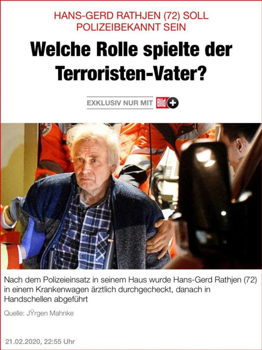 Almanya'daki ırkçı saldırıda flaş gelişme! Cinayetleri babasıyla işlediği öne sürüldü - Resim : 1