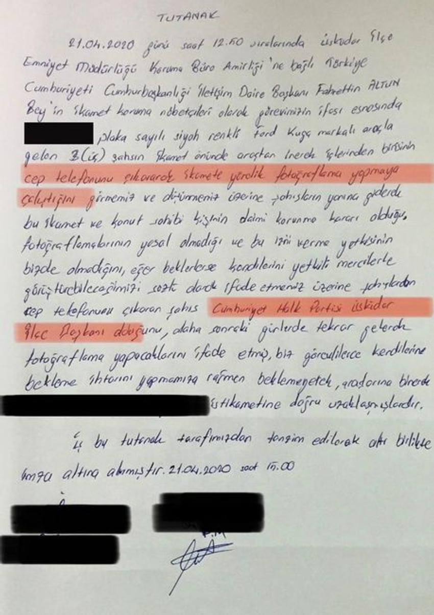 CHP Üsküdar İlçe Başkanı Suat Özçağdaş çark etti "İmar sorunu olarak, gidip yerinde gözlemlemek istedim" - Resim : 1