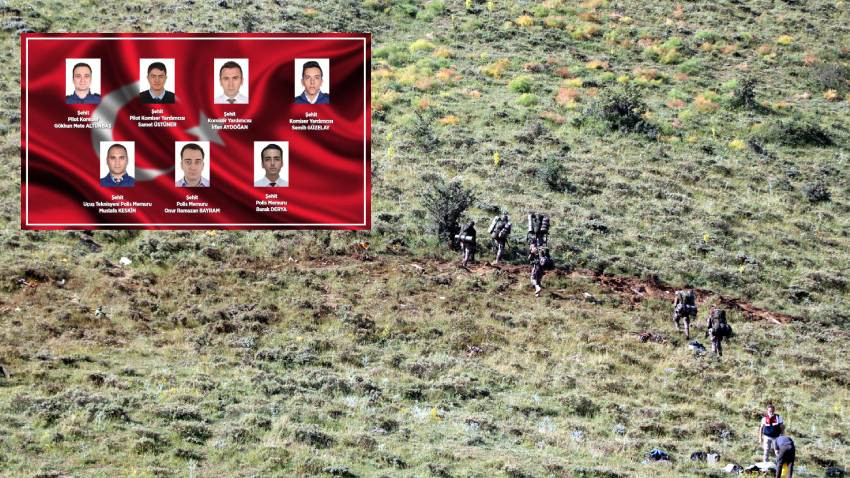 Van'da keşif uçağı düştü!