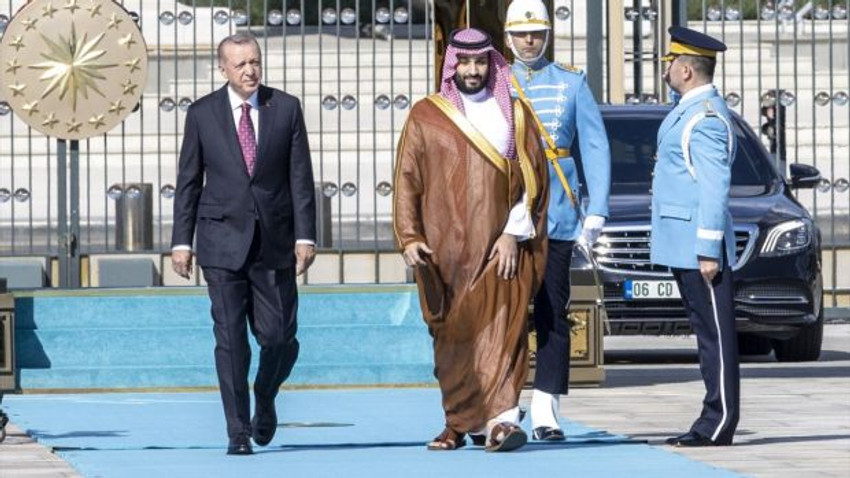 Erdoğan, Suudi Prens Selman ile görüştü... Dikkat çeken ortak bildiri! Karşılıklı ticaret ve yatırım vurgusu - Resim : 4