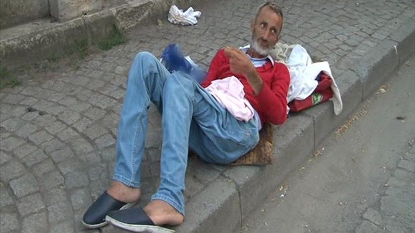 Zabıta sokağa bıraktı, yardımına 112 yetişti