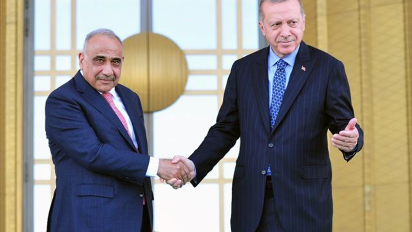 Irak Başbakanı Abdulmehdi’yi resmi tören ile karşılandı