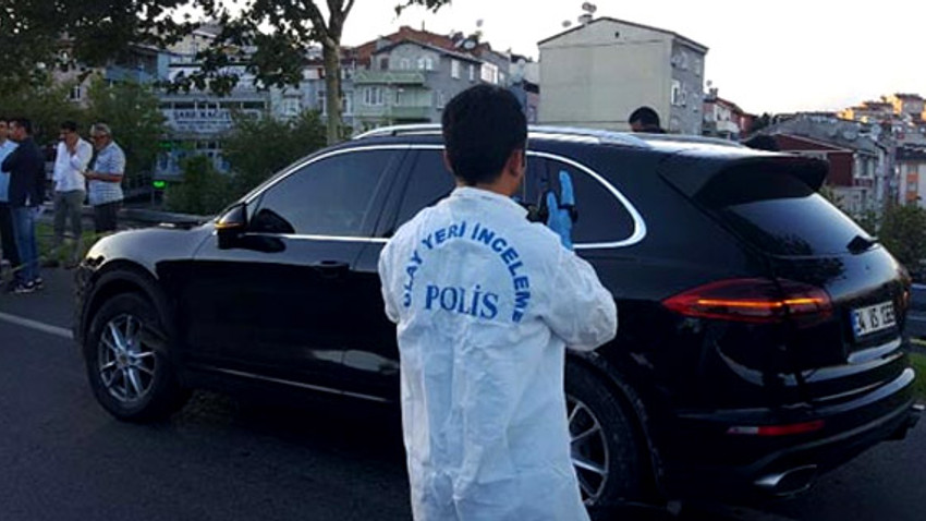 Polis dur ihtarını uymayan araca ateş açtı...