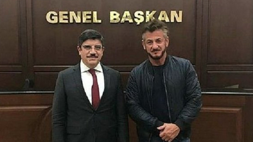 Sean Penn'den AK Parti'ye ziyaret