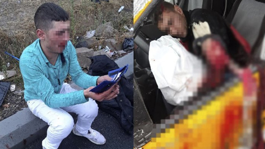 Kayseri'de polisten kaçan askerin kolu parçalandı!