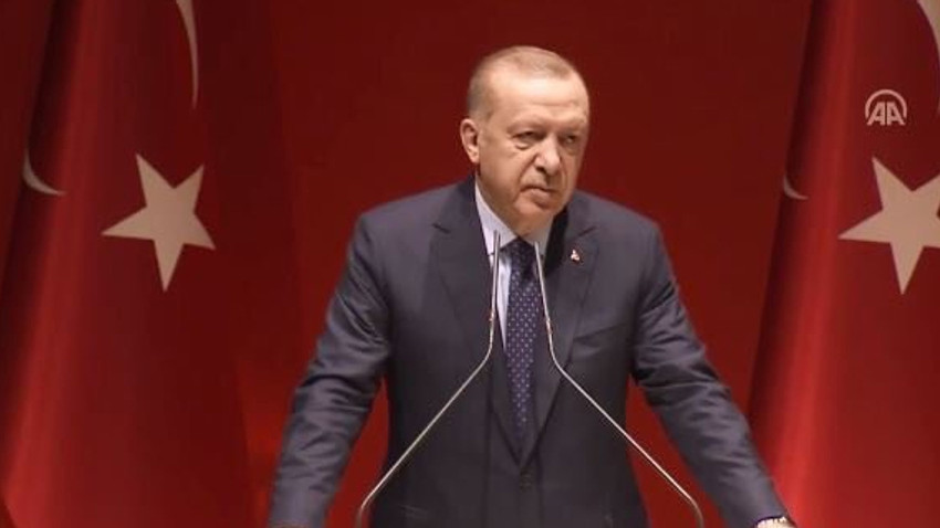 Erdoğan: Cumhurbaşkanlığı seçimlerinde seçim kurullarımızı tehdit eden adayı unutmuş değiliz