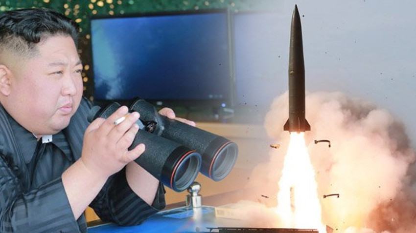 Kuzey Kore'nin füze ateşlemesini Kim Jong-un da izledi