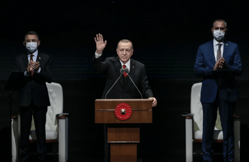 Erdoğan: Kimsenin hakkına göz dikmeyen ancak hakkını söke söke alan ülke olarak devam edeceğiz - Resim : 1