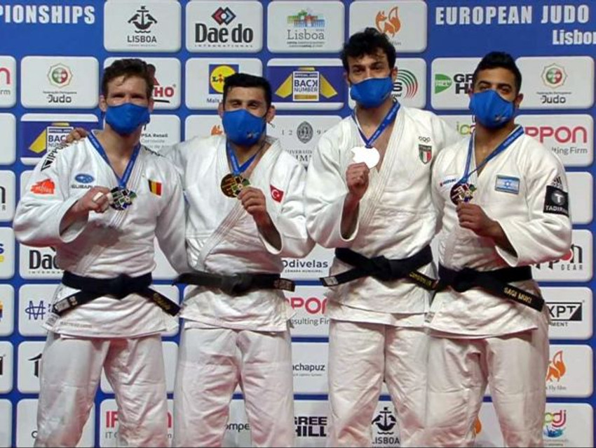 Milli judocu Vedat Albayrak Avrupa şampiyonu oldu - Resim : 1