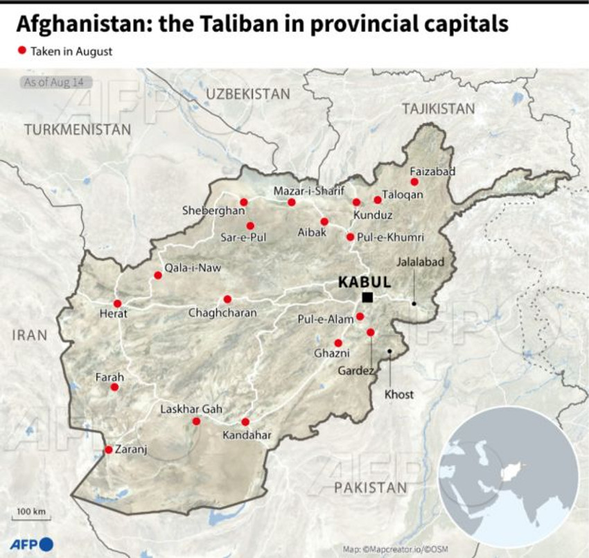 Taliban, Celalabad'ı ele geçirdi! Afgan hükümeti Kabil'e sıkıştı... - Resim : 1