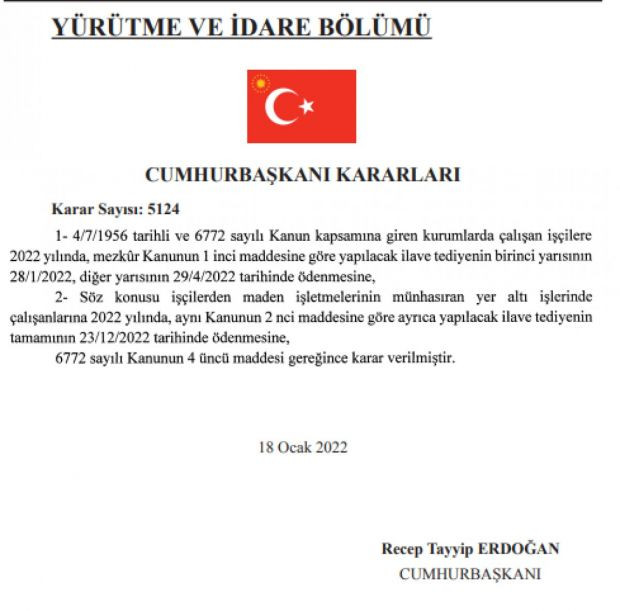 Kamu işçilerine ikramiye tarihleri belli oldu - Resim : 1