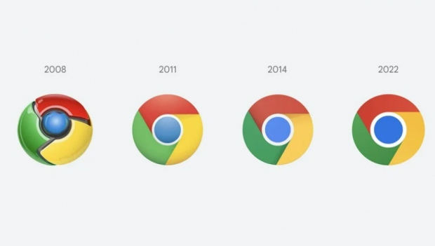 Google Chrome 8 yıl sonra ikonunu değiştirdi - Resim : 1
