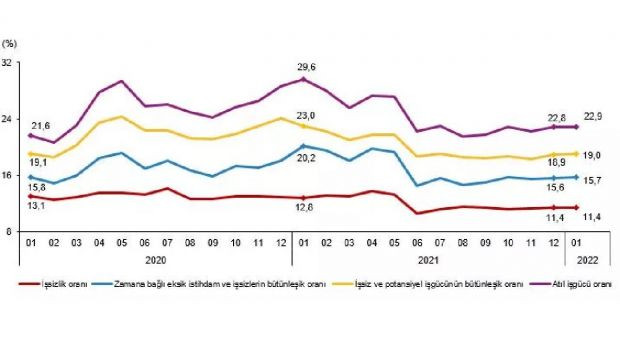 İşsizlik rakamları açıklandı - Resim : 3