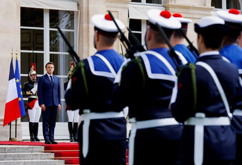 Macron'un yeni dönem görevi için tören düzenlendi - Sayfa 2