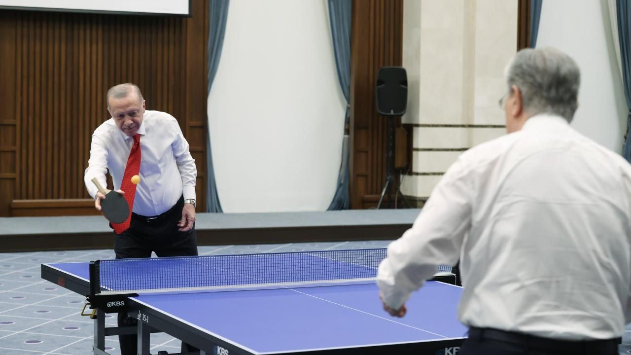 Erdoğan ve Tokayev masa tenisi oynadı - Sayfa 4