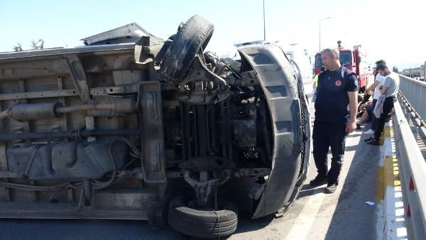 Antalya tur minibüsü devrildi; 9 turist yaralı - Sayfa 2