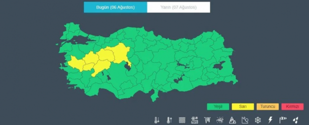 Ankara Valiliği'nden 'gök gürültülü sağanak' uyarısı - Resim : 1