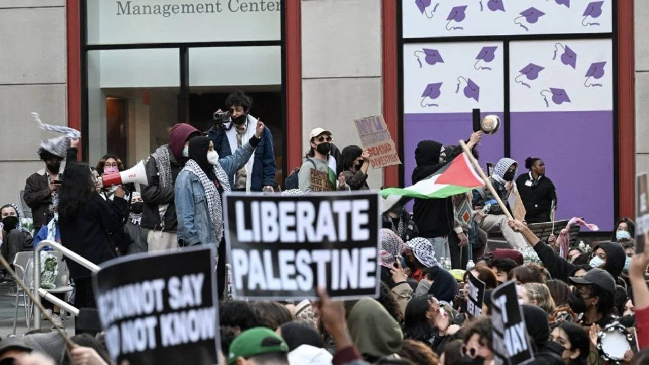 ABD üniversitelerinde Gazze protestosu: Dersler iptal edildi, yüzlerce kişi gözaltına alındı