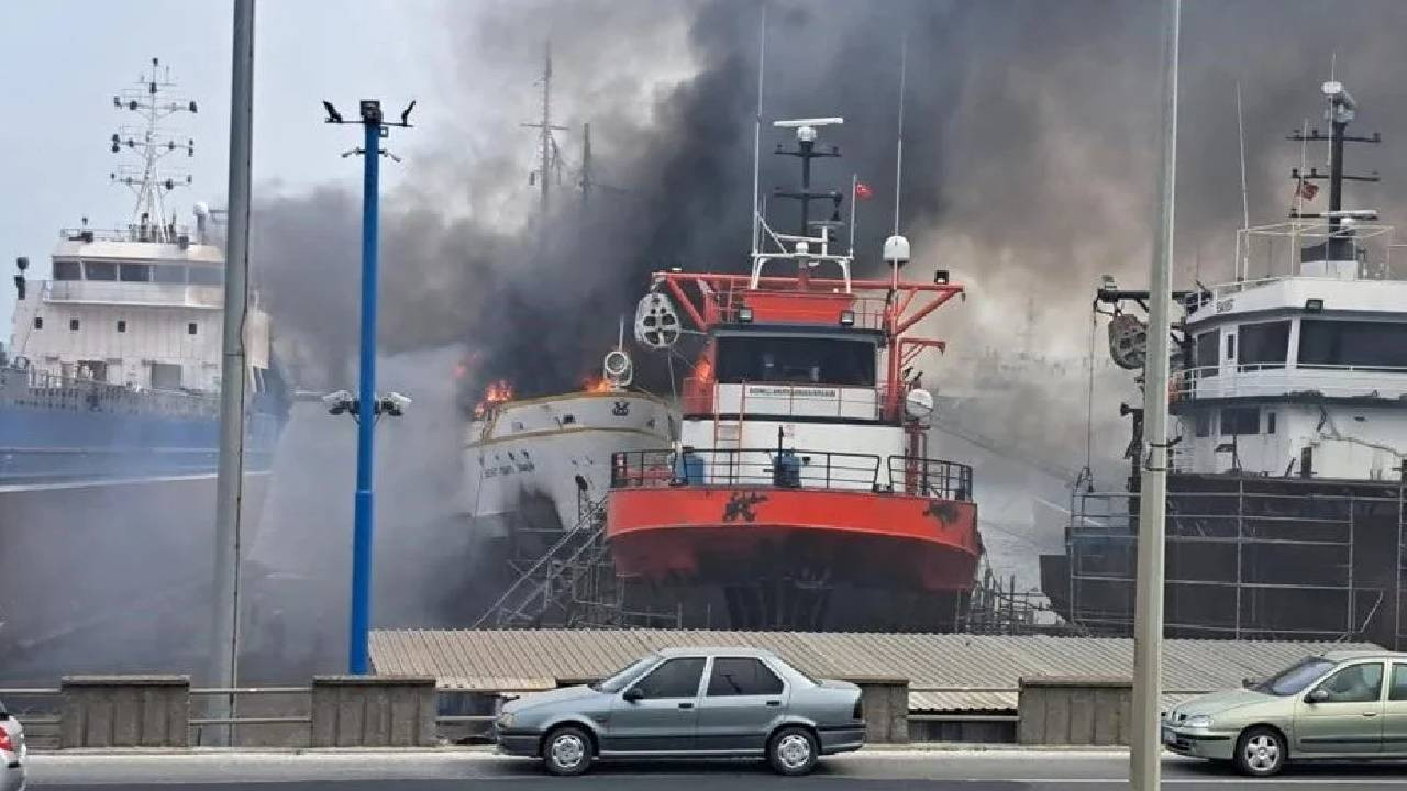 Ordu'da gezi teknesinde yangın: Ekipler müdahale etti