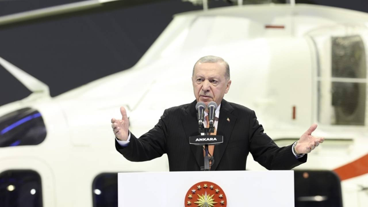 TUSAŞ'ta 'GÖKBEY' helikopteri teslim töreni! Cumhurbaşkanı Erdoğan: Hain eylemler terör örgütünün son çırpınışları