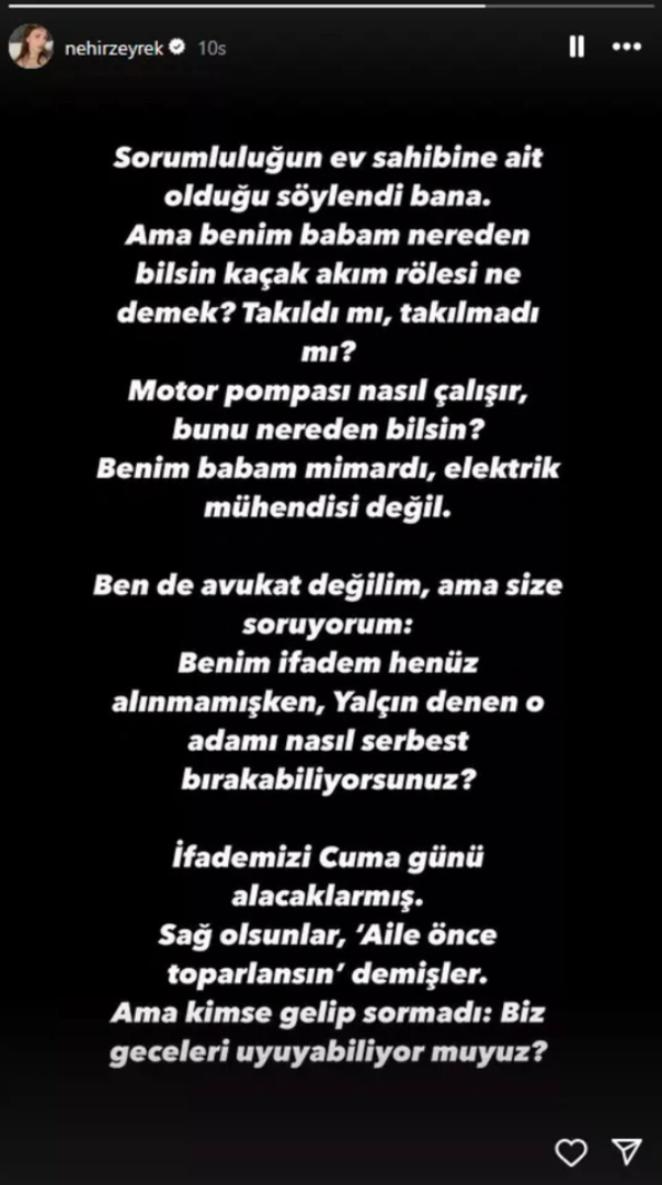 Ferdi Zeyrek'in kızı Nehir Zeyrek isyan etti: O adamı nasıl serbest bırakabiliyorsunuz? - Resim : 2