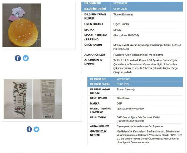 Ürünleri yasaklandı, toplatılıyor - Resim : 2