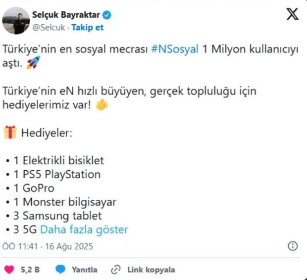 Next Sosyal 1 milyon kullanıcıyı aştı - Resim : 1