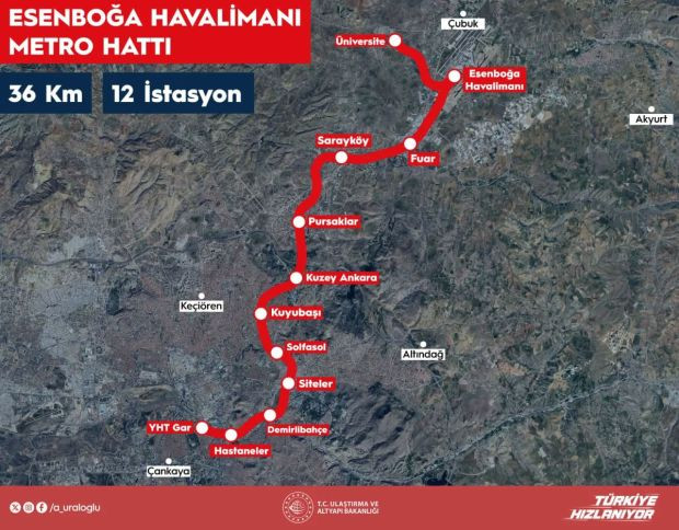 Esenboğa Metrosu için tarih verildi - Resim : 1
