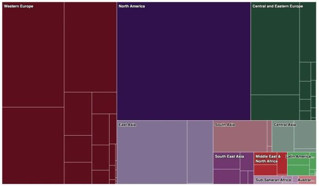 D&uuml;nyanın en &ccedil;ok altını olan &uuml;lkeler belli oldu - Resim : 2