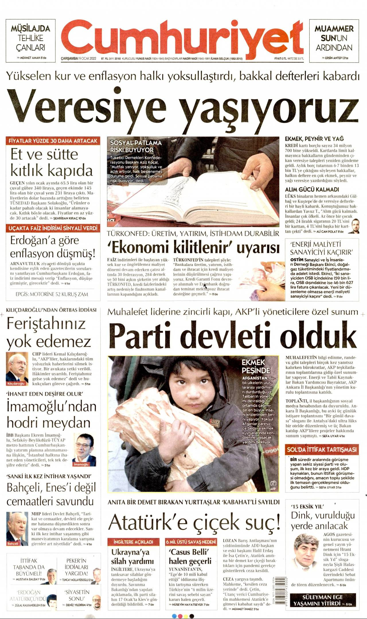 Cumhuriyet gazetesi 