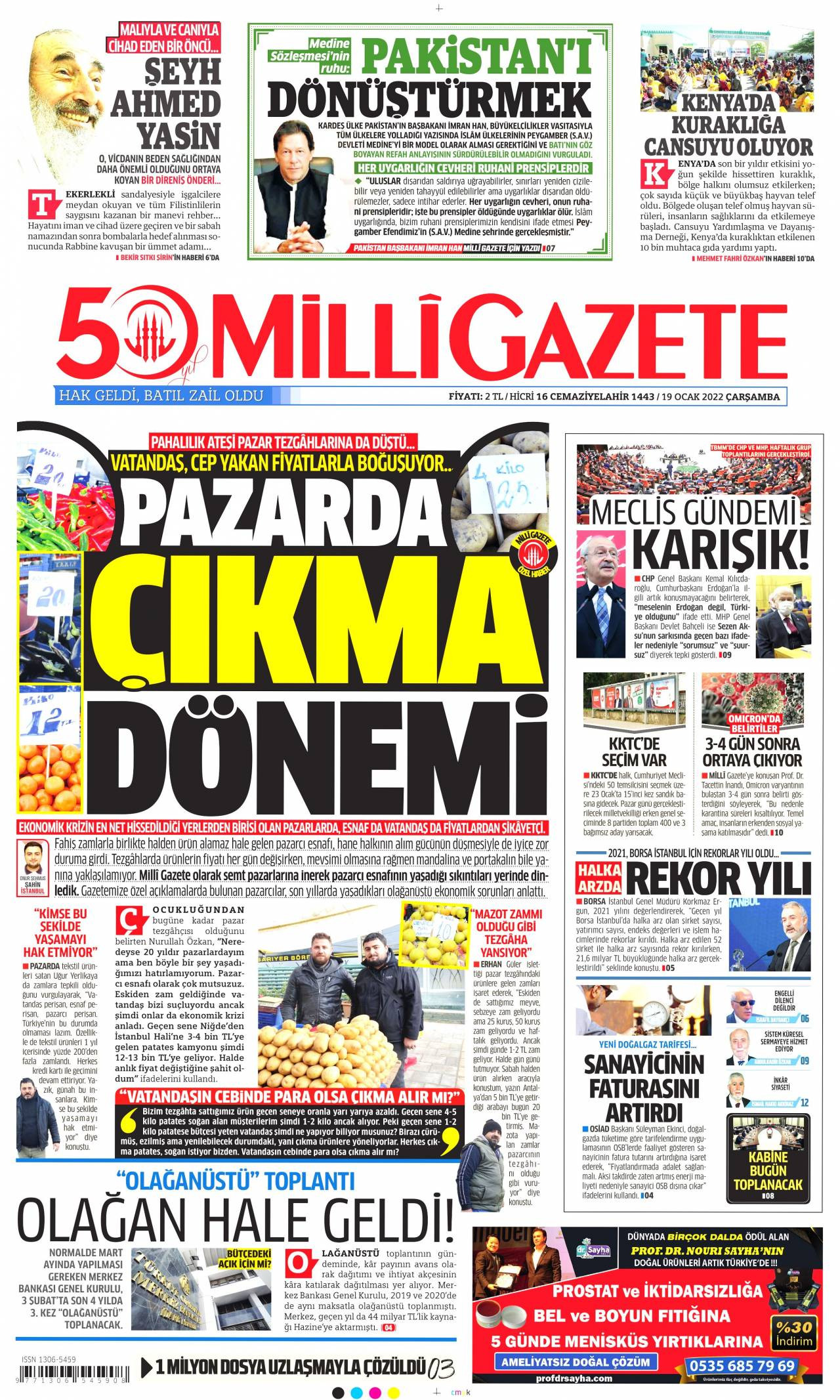 Milli Gazete gazetesi 