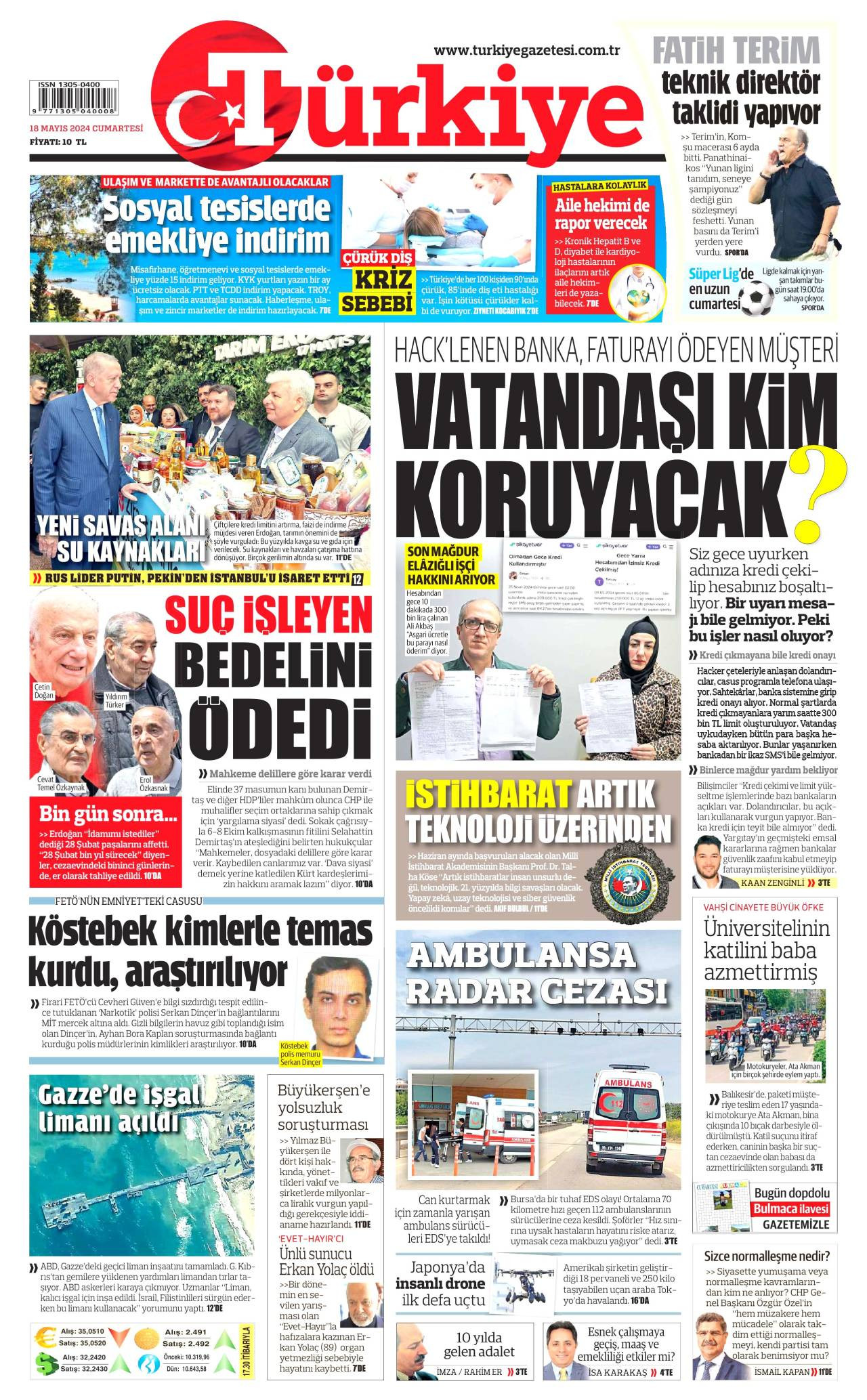 Türkiye gazetesi oku