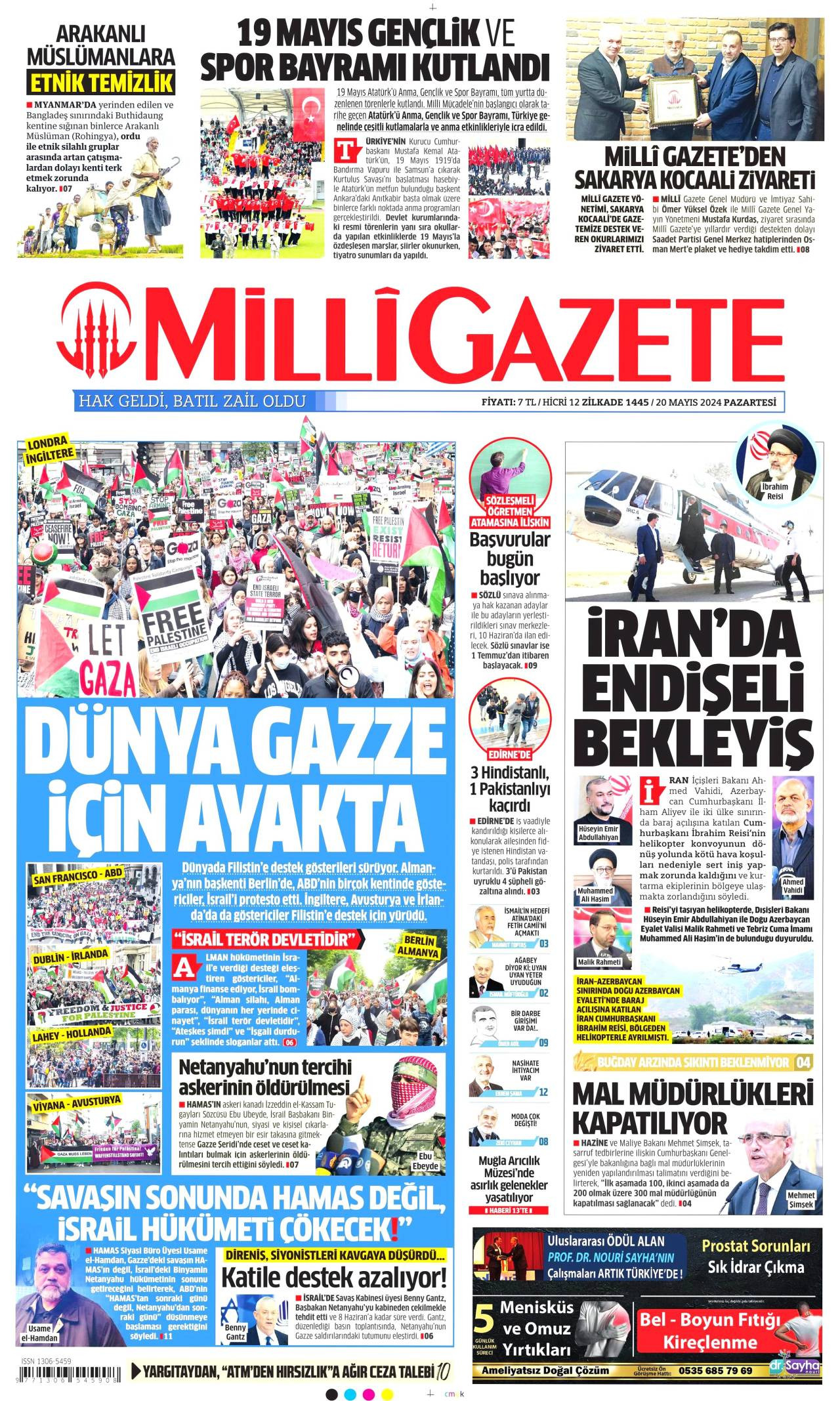 Milli Gazete gazetesi oku
