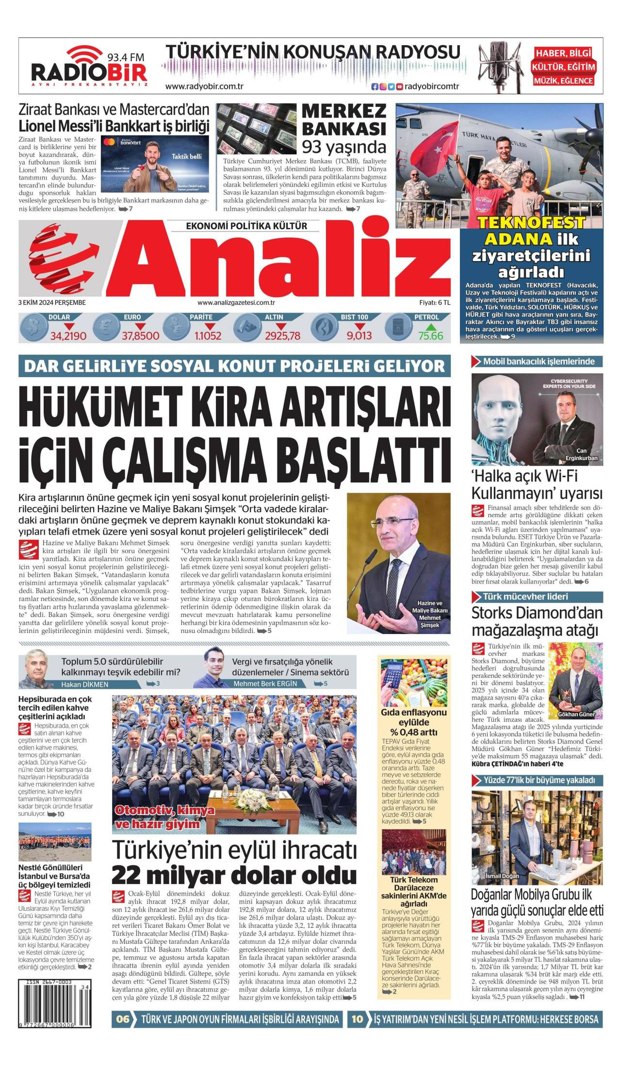 Analiz Gazetesi Manşetleri, Gazeteler