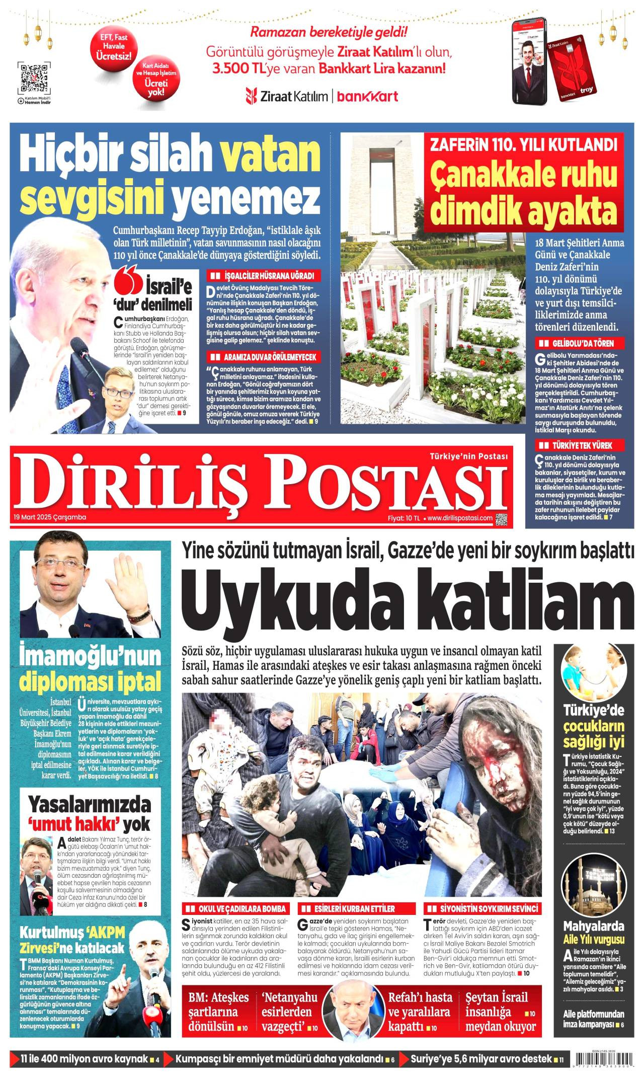 Diriliş Postası gazetesi oku