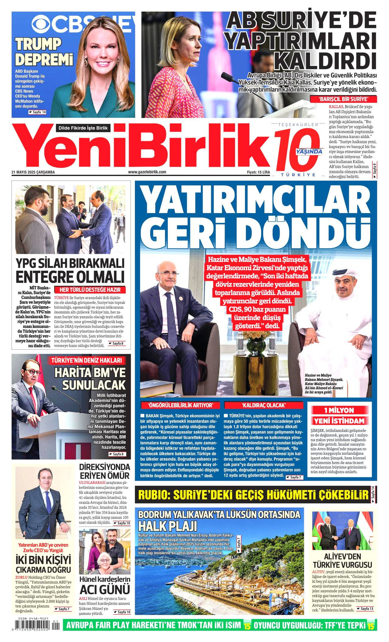 Yeni Birlik