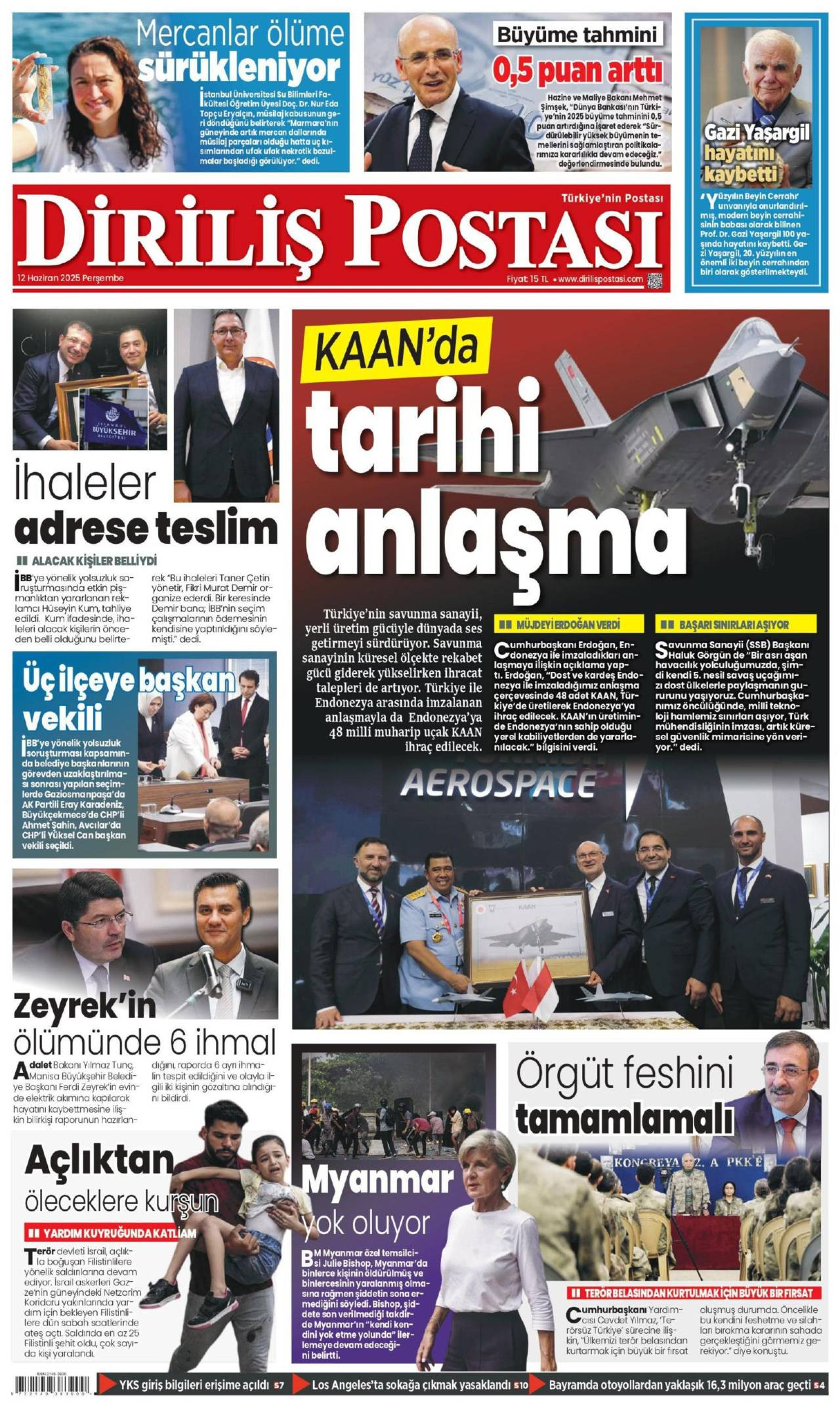 Diriliş Postası gazetesi oku