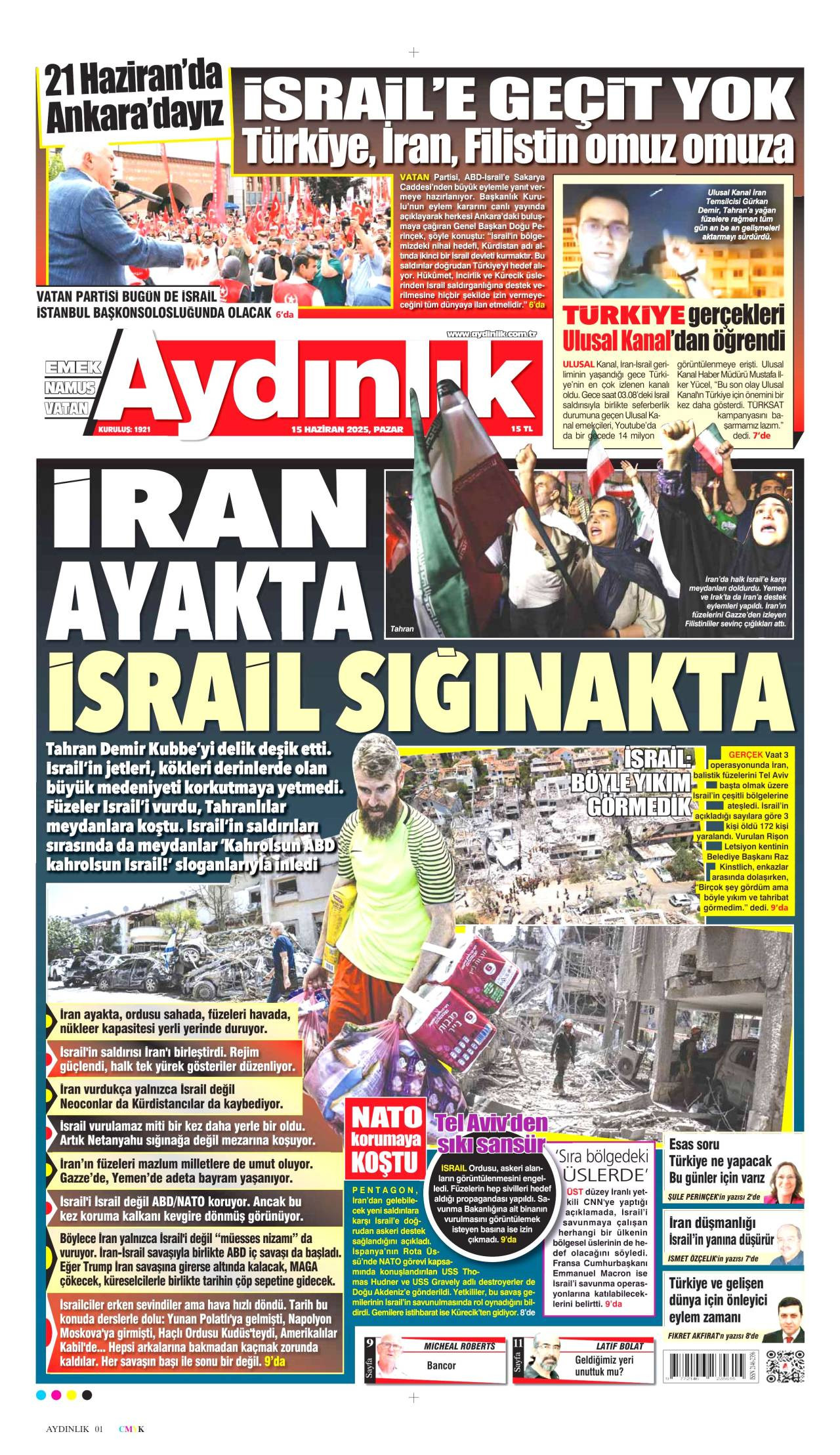 Aydınlık gazetesi oku