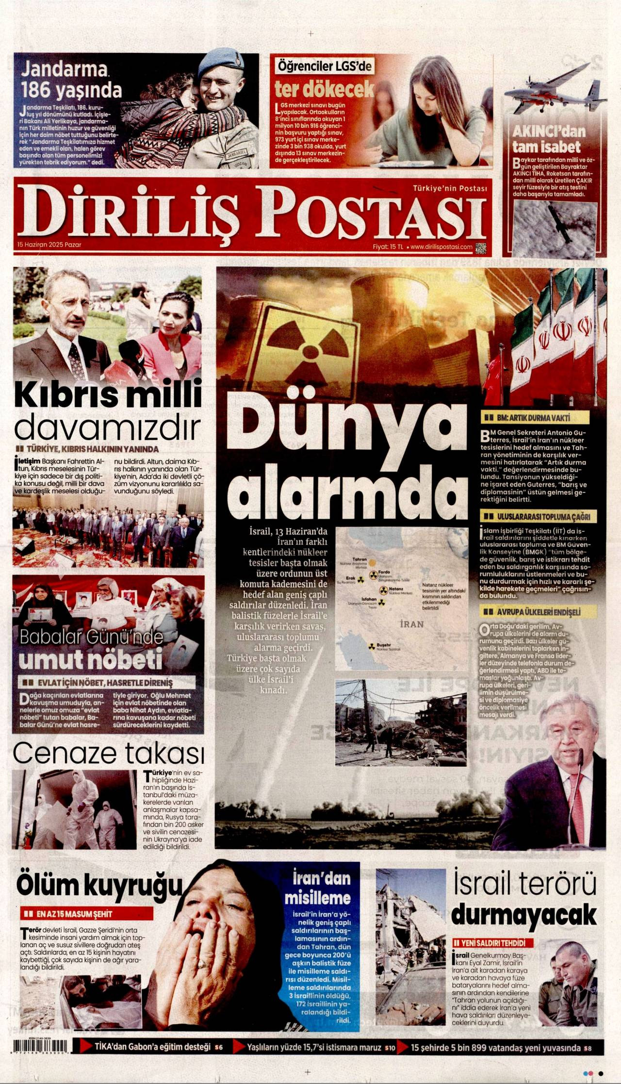 Diriliş Postası gazetesi oku