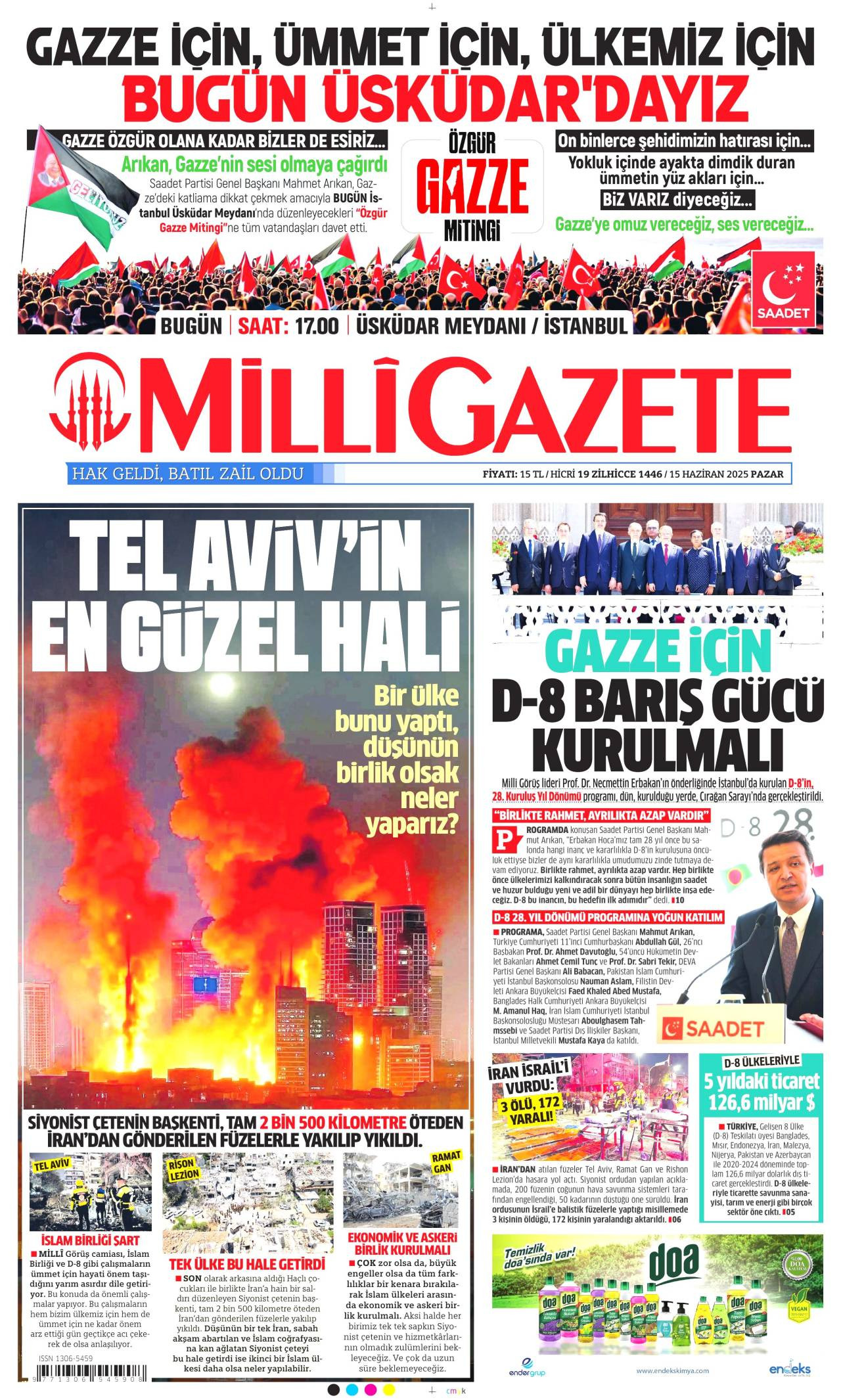 Milli Gazete gazetesi oku