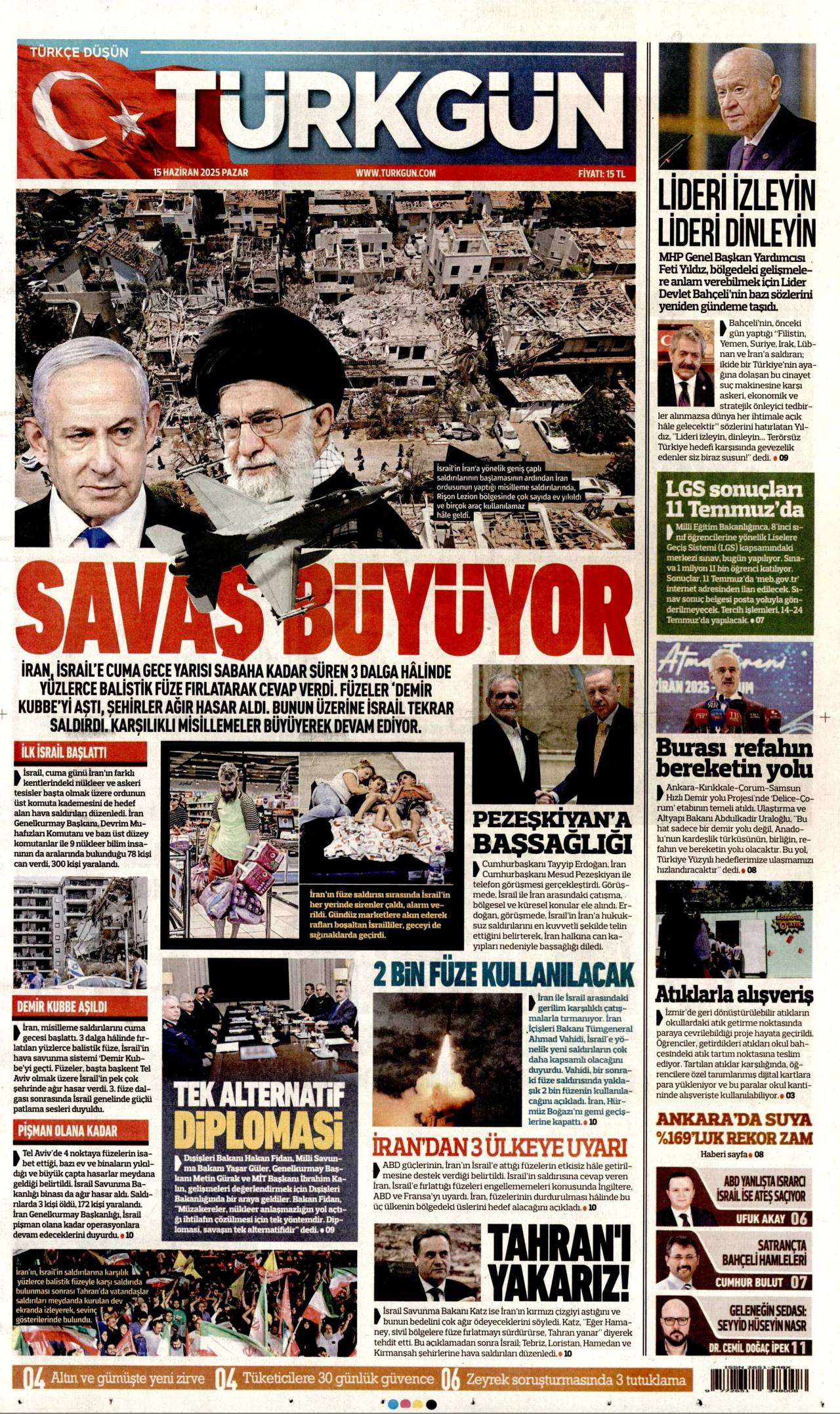 Türkgün gazetesi oku