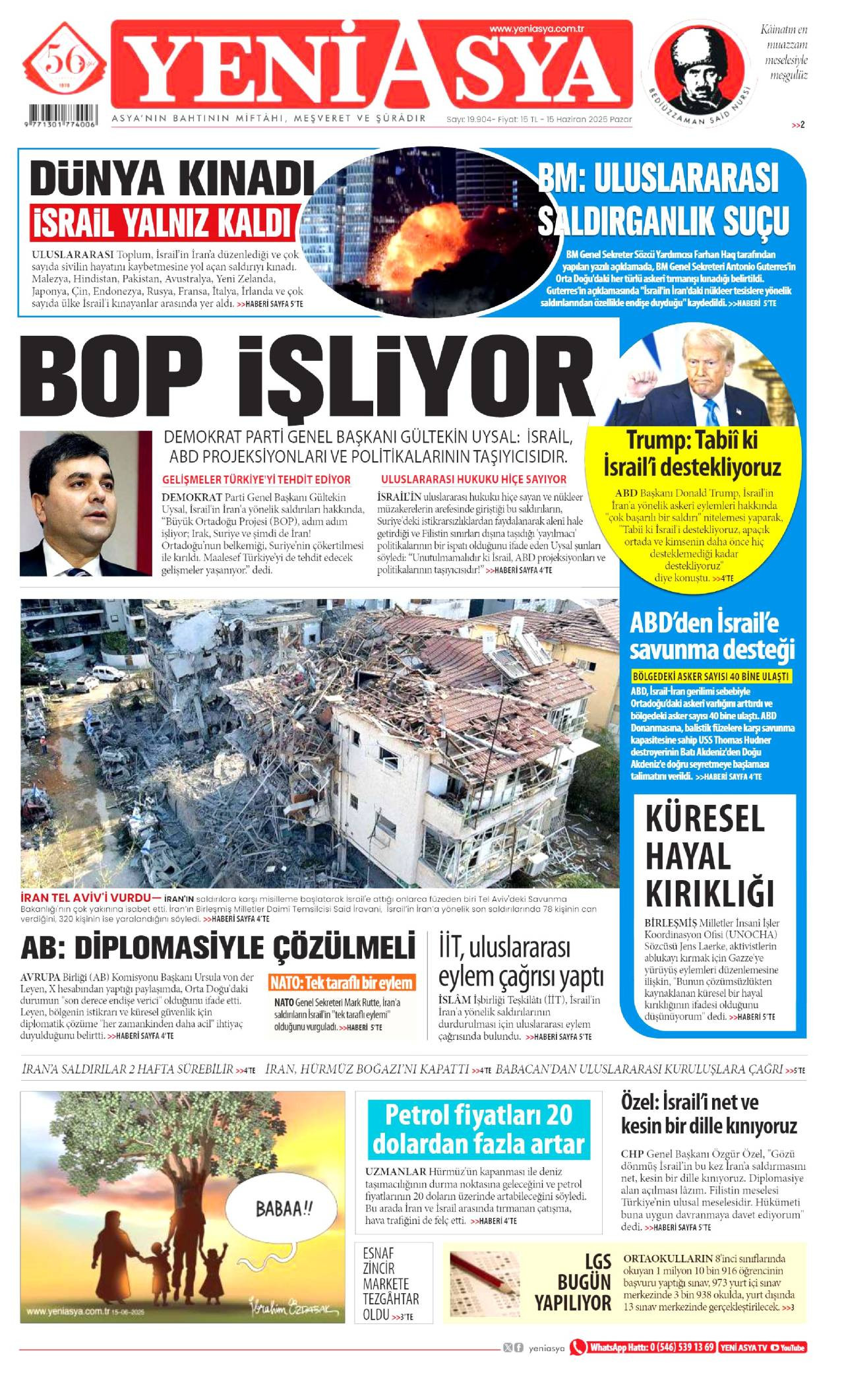 Yeni Asya gazetesi oku