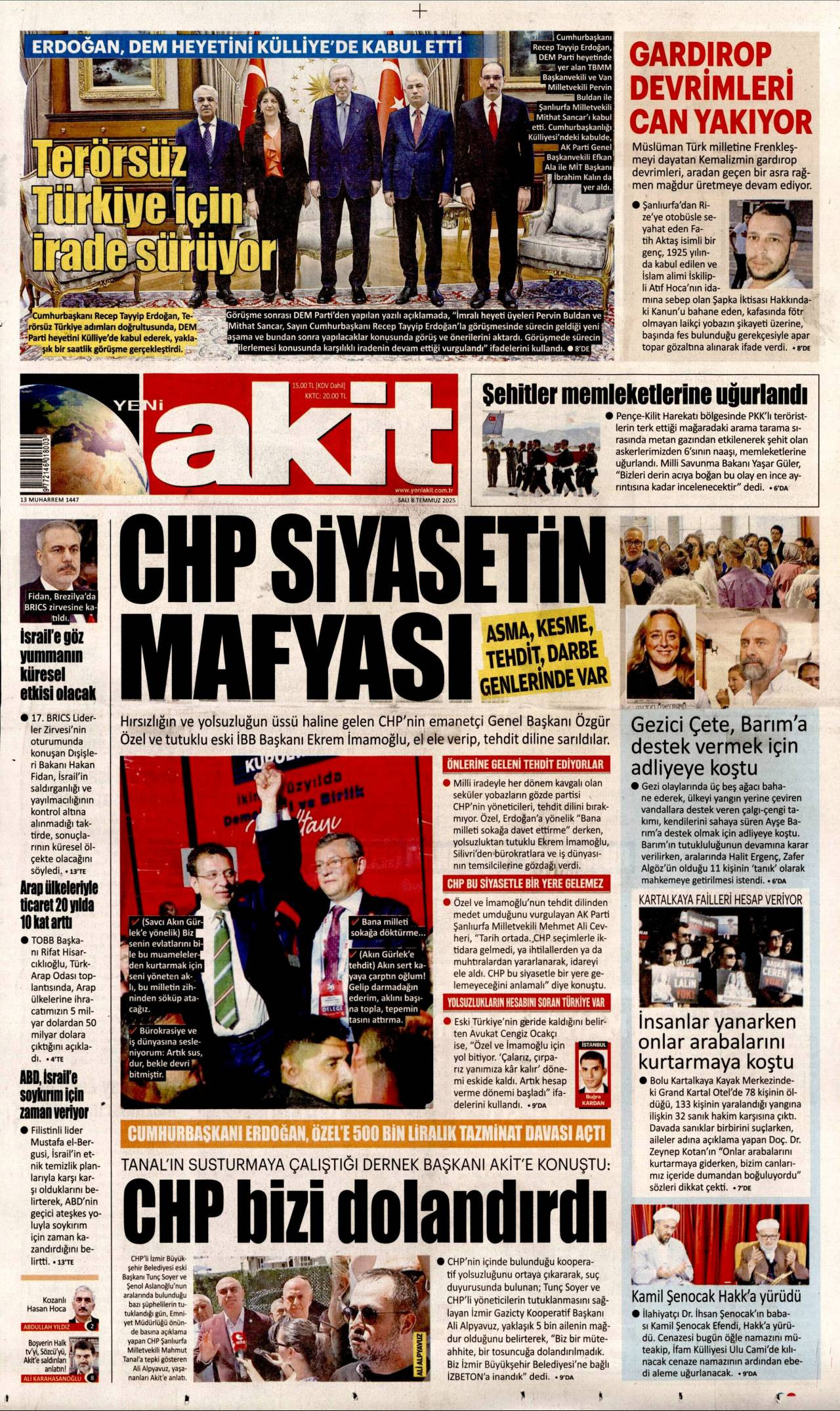 Yeni Akit gazetesi oku