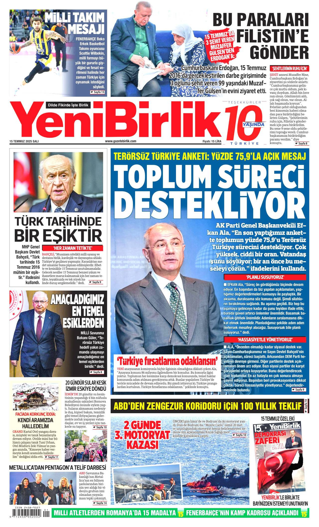 Yeni Birlik gazetesi oku