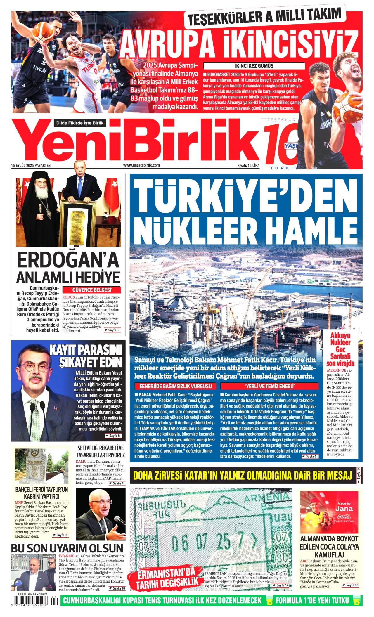 Yeni Birlik