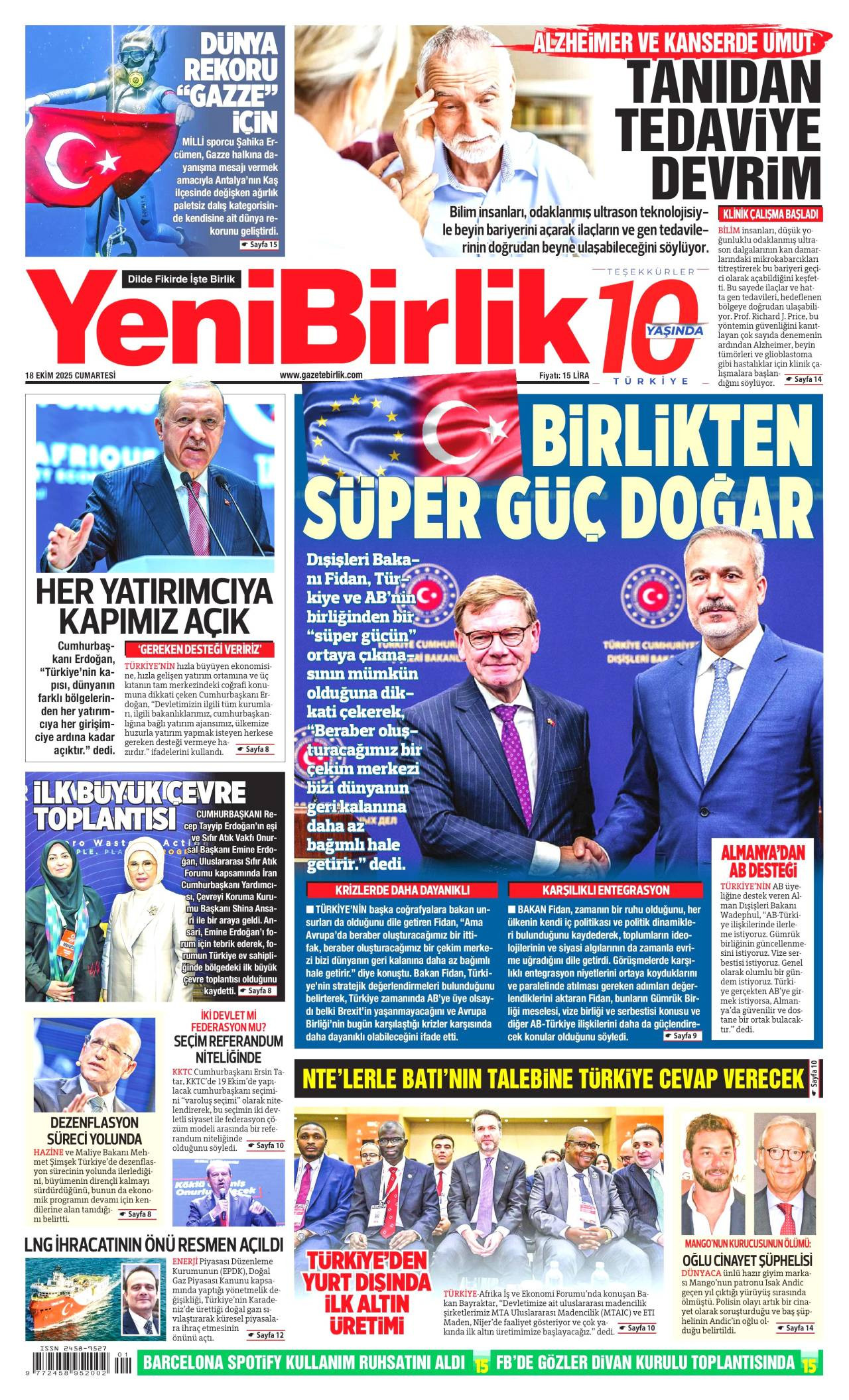 Yeni Birlik